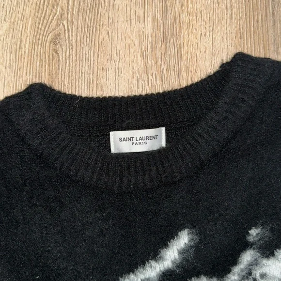 Saint Laurent Black Sweater - Picture 2 of 3